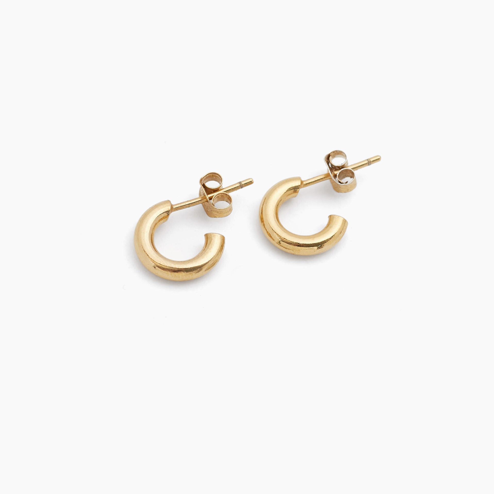Gold Huggie Earrings