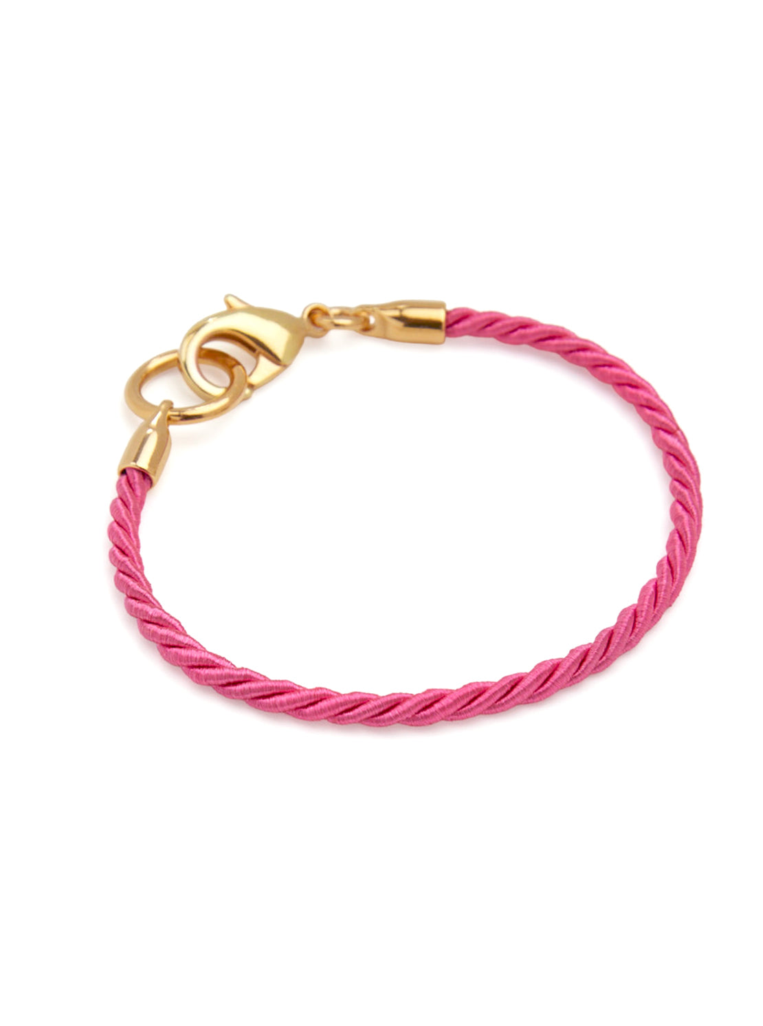 Tilly Sveaas Fuchsia Gold Friendship Bracelet