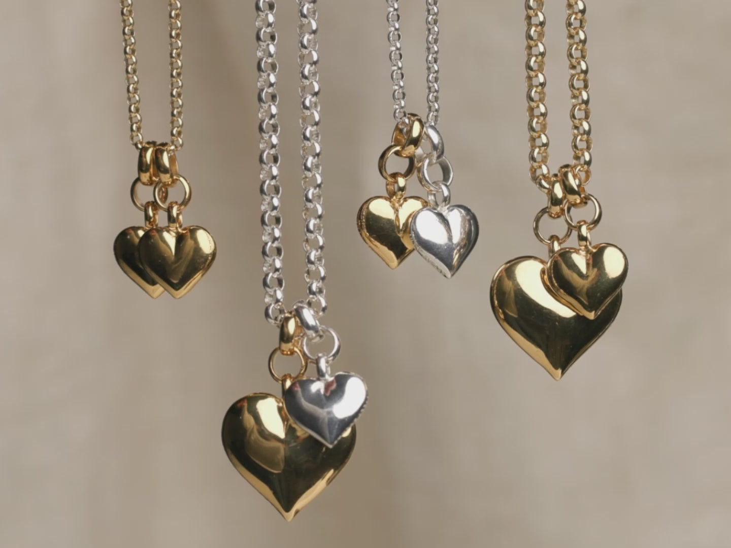 Gold Moi + Toi Mixed Link Necklace Set – Tilly Sveaas