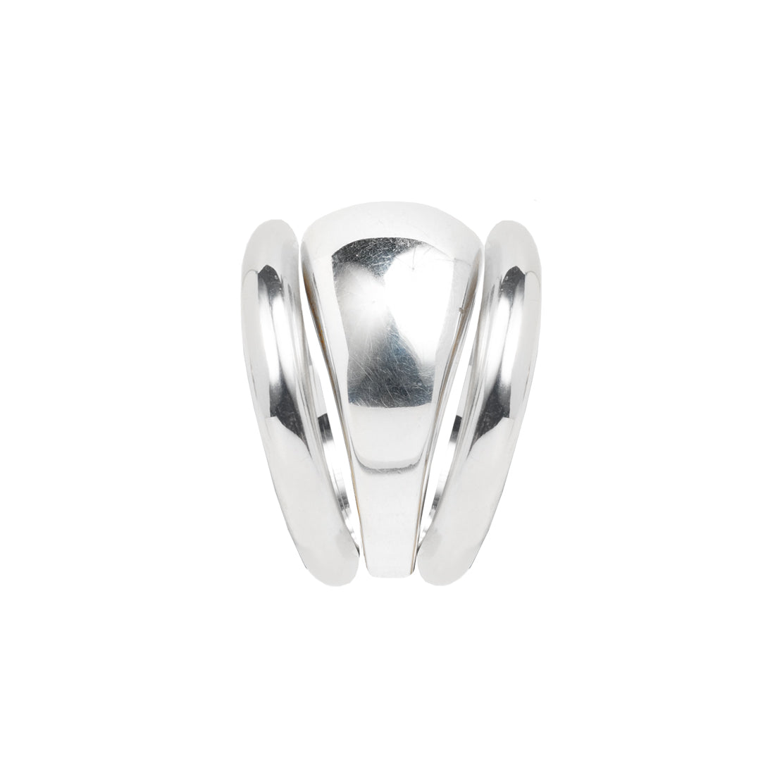 Silver Triple Ring Set