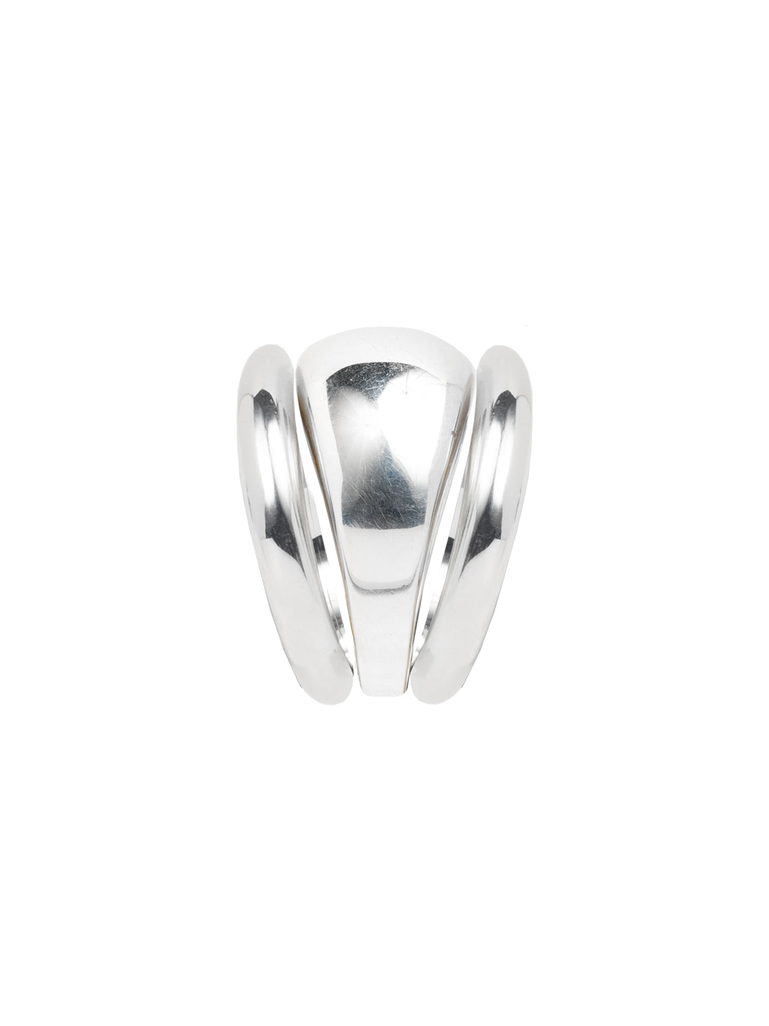 Silver Triple Ring Set