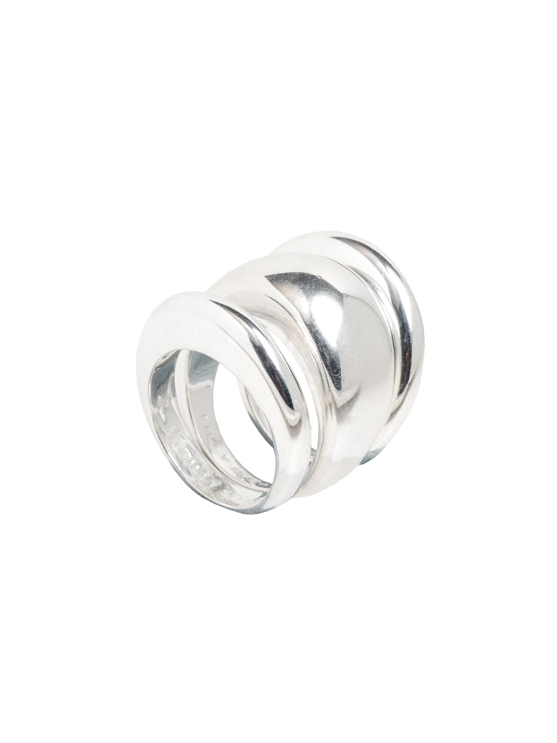 Silver Triple Ring Set