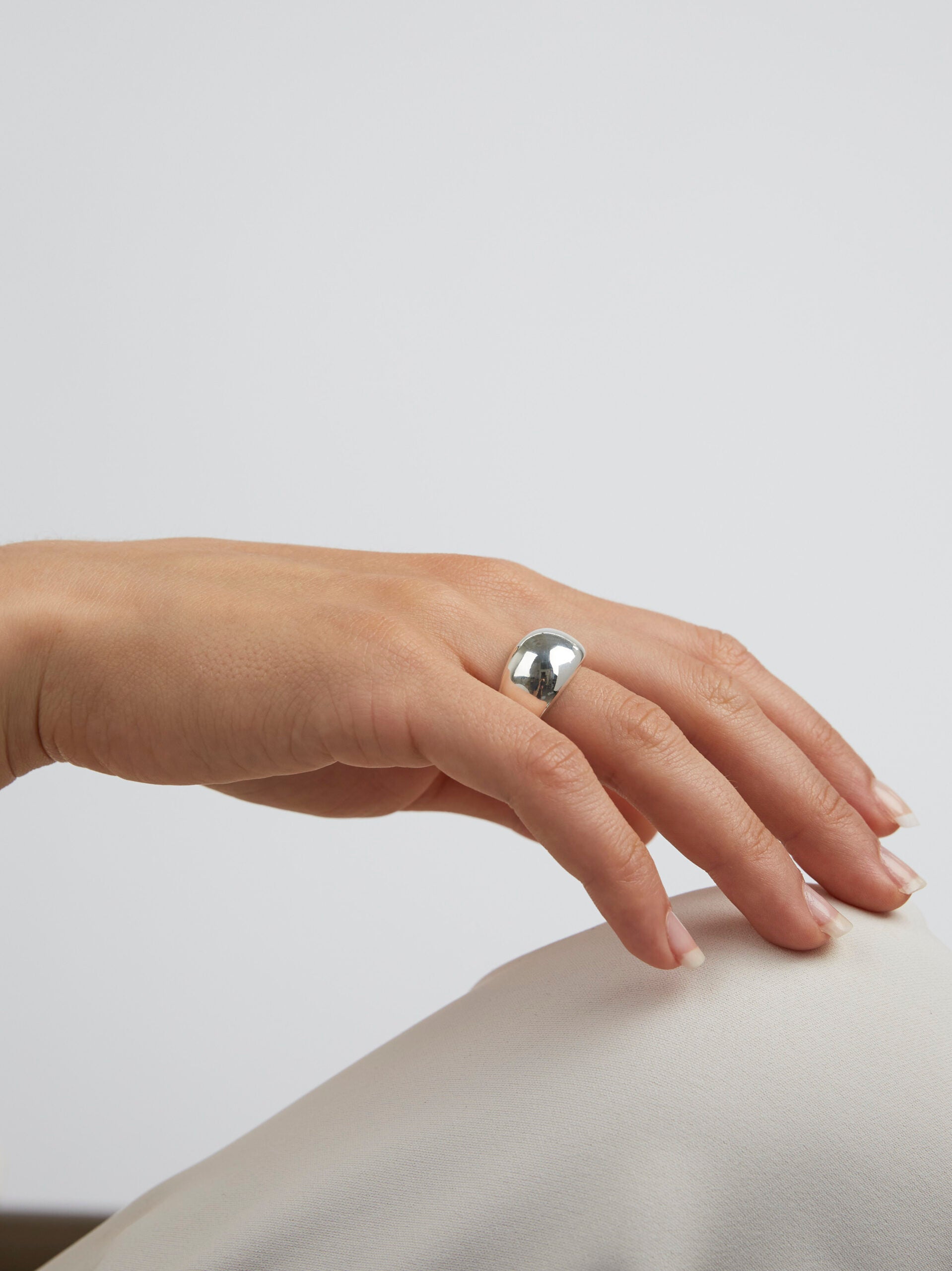 The Silver Dome Ring