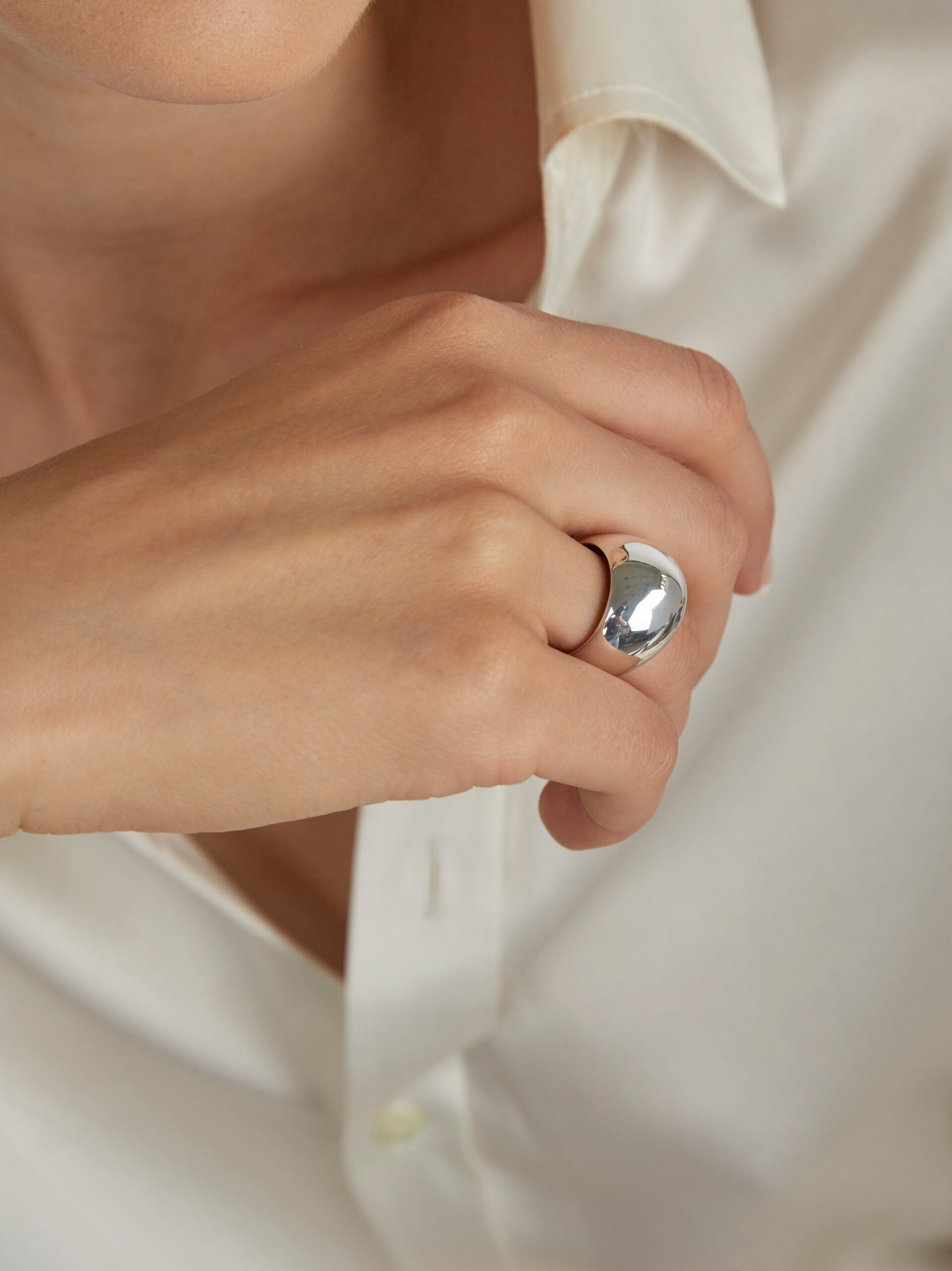 The Silver Egg Ring