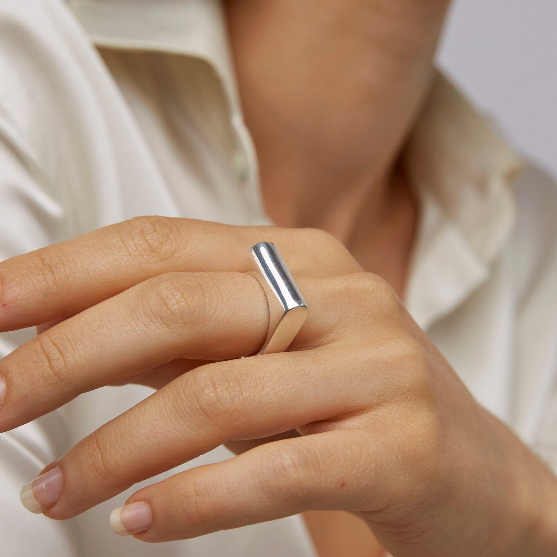 The Silver Ridge Ring