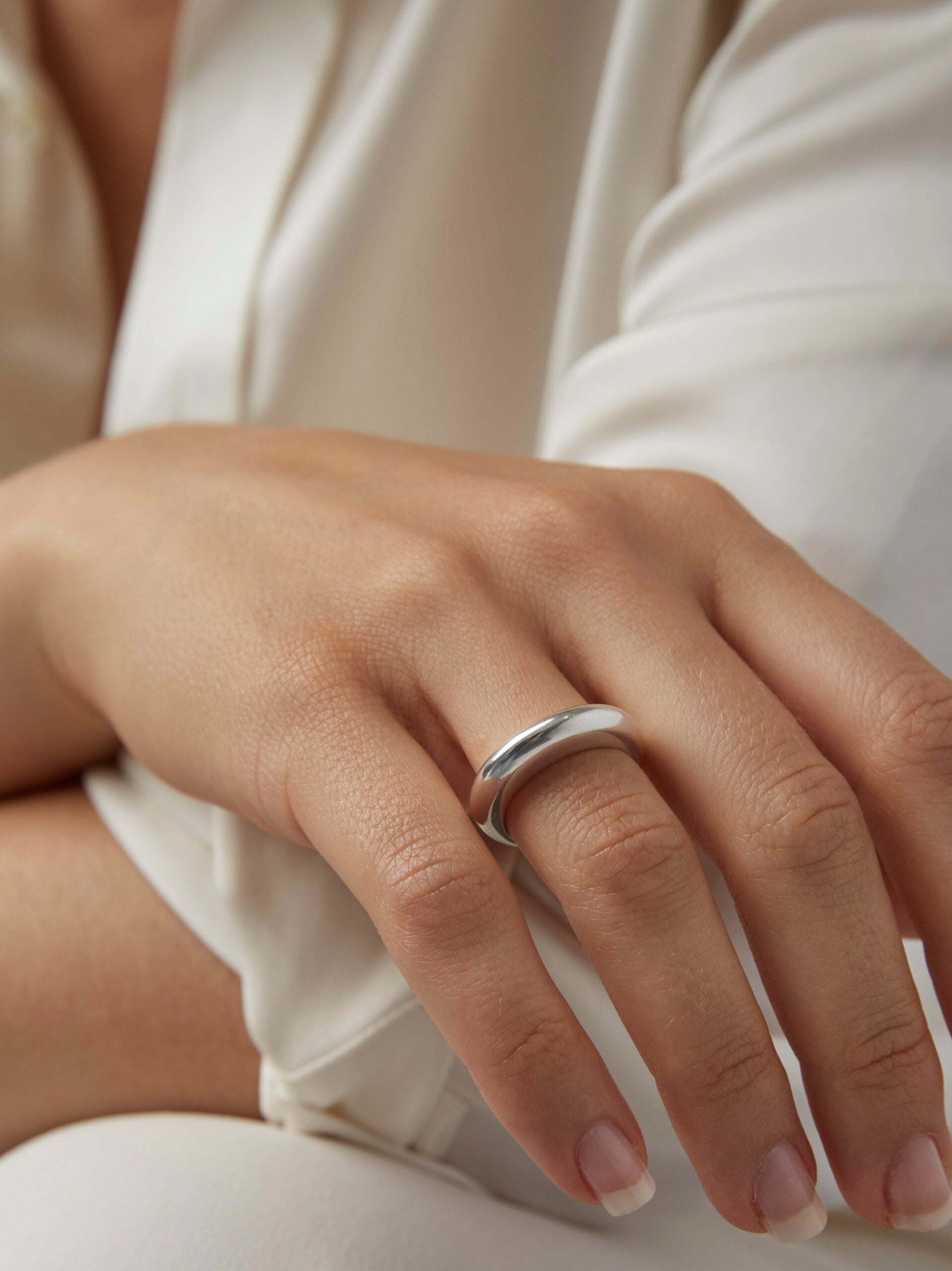 The Silver Slice Ring