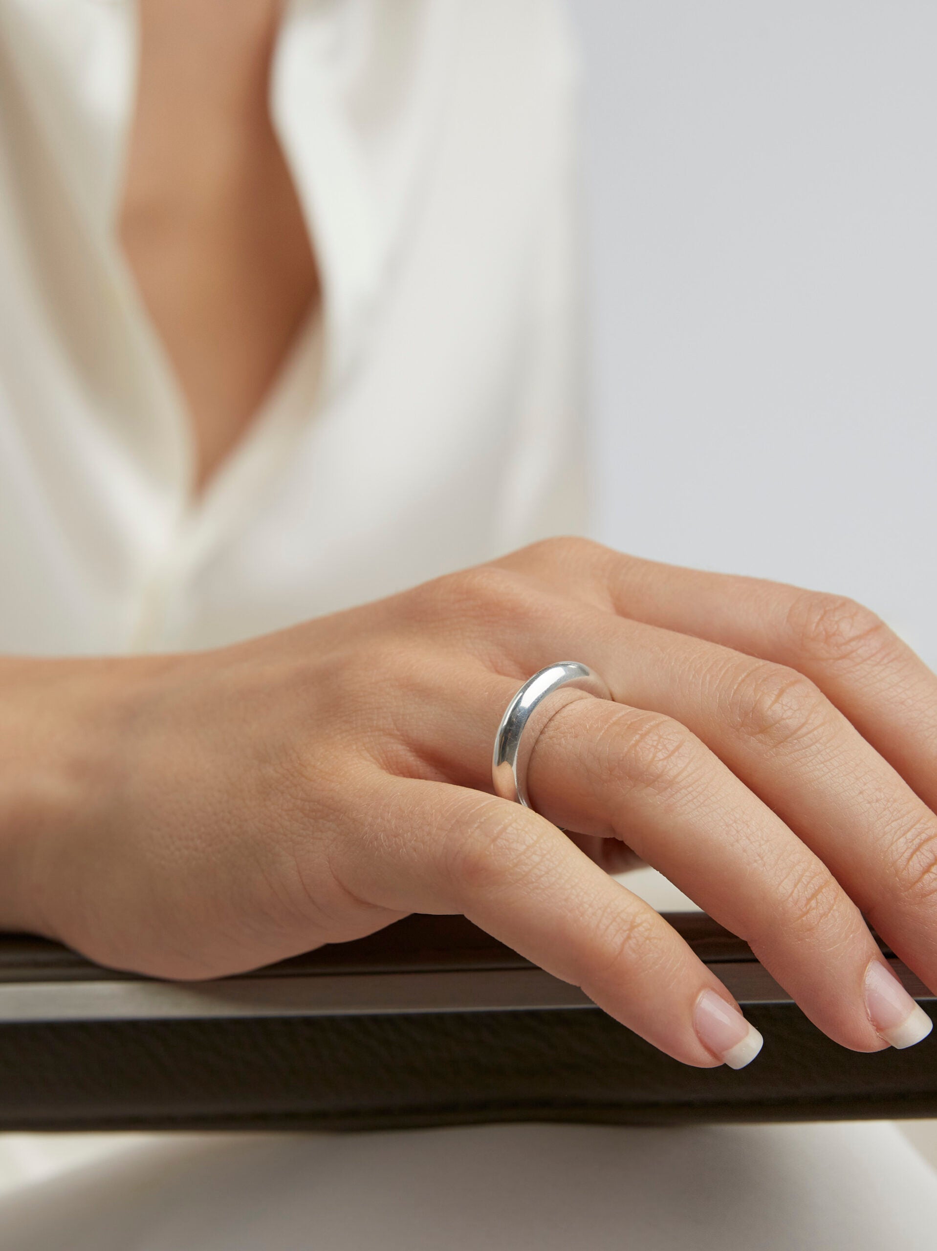 The Silver Slice Ring