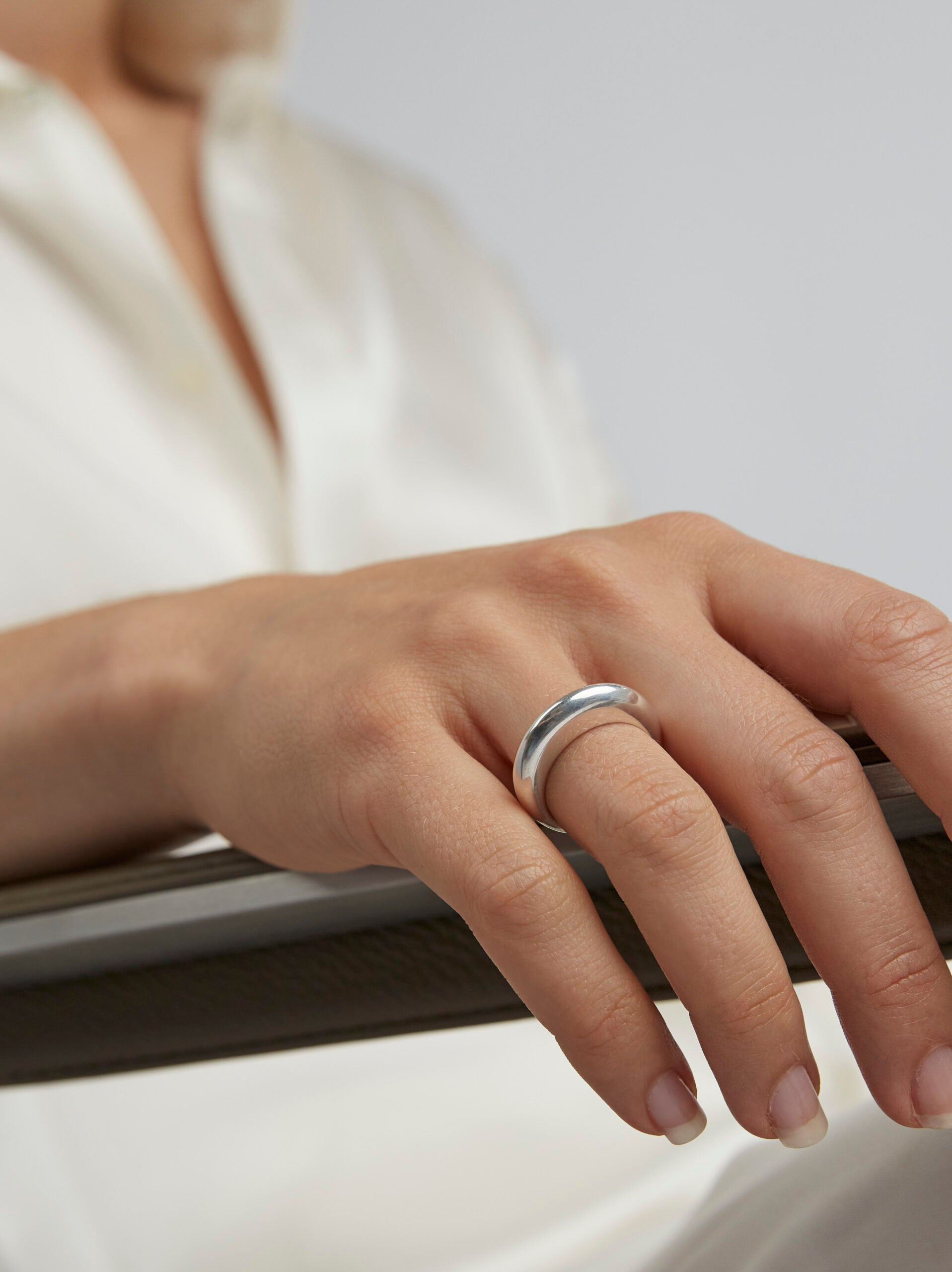 The Silver Slice Ring