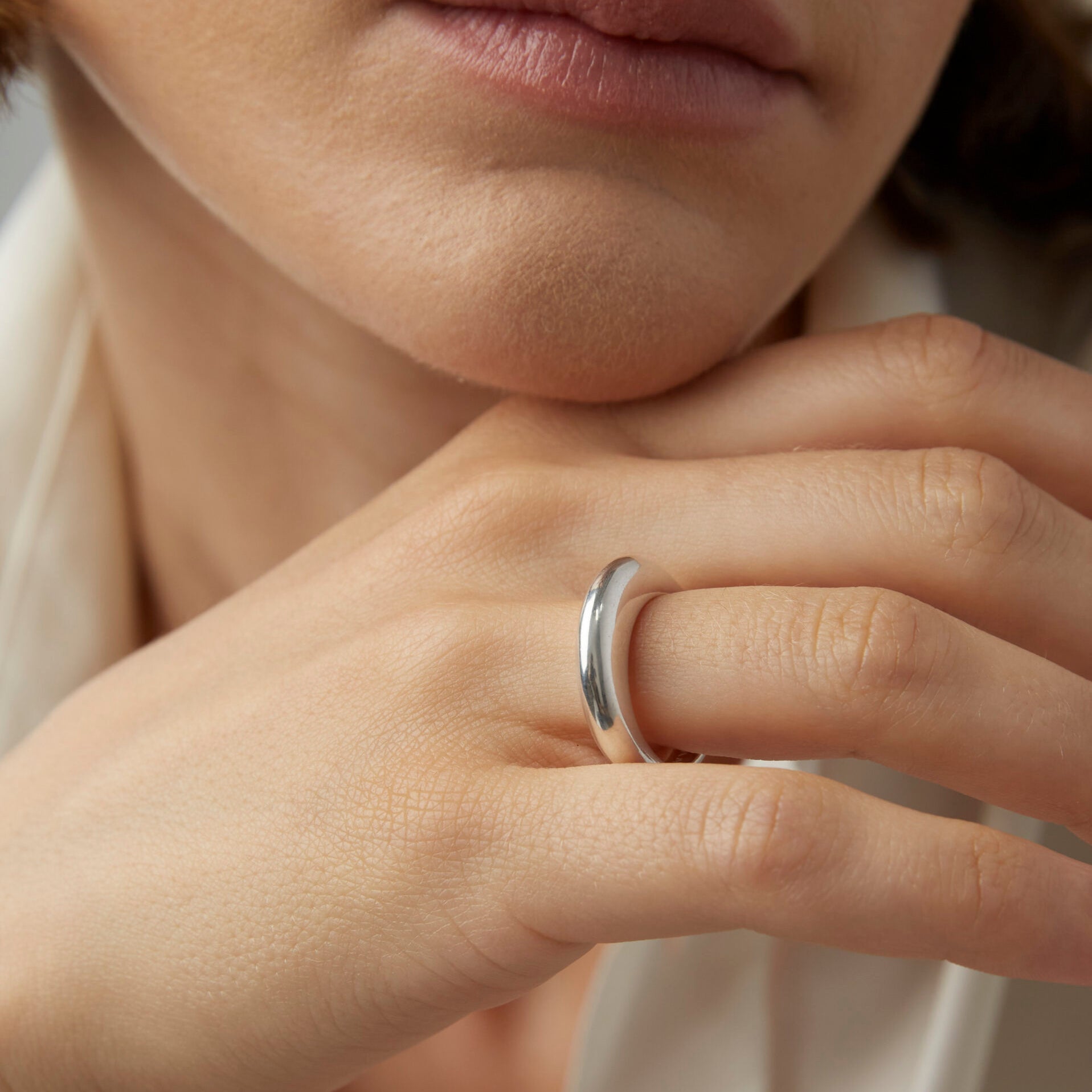 The Silver Slice Ring