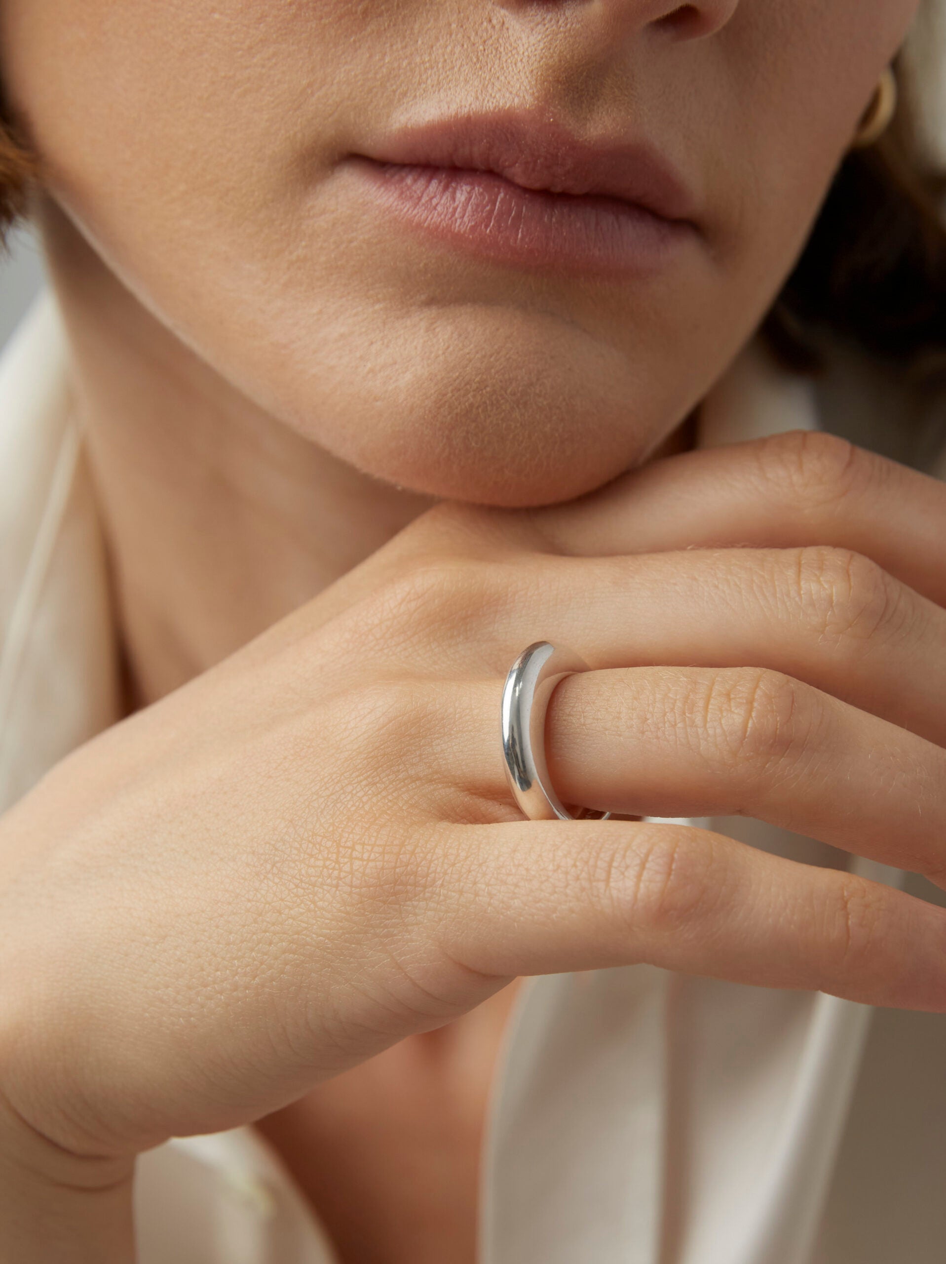 The Silver Slice Ring
