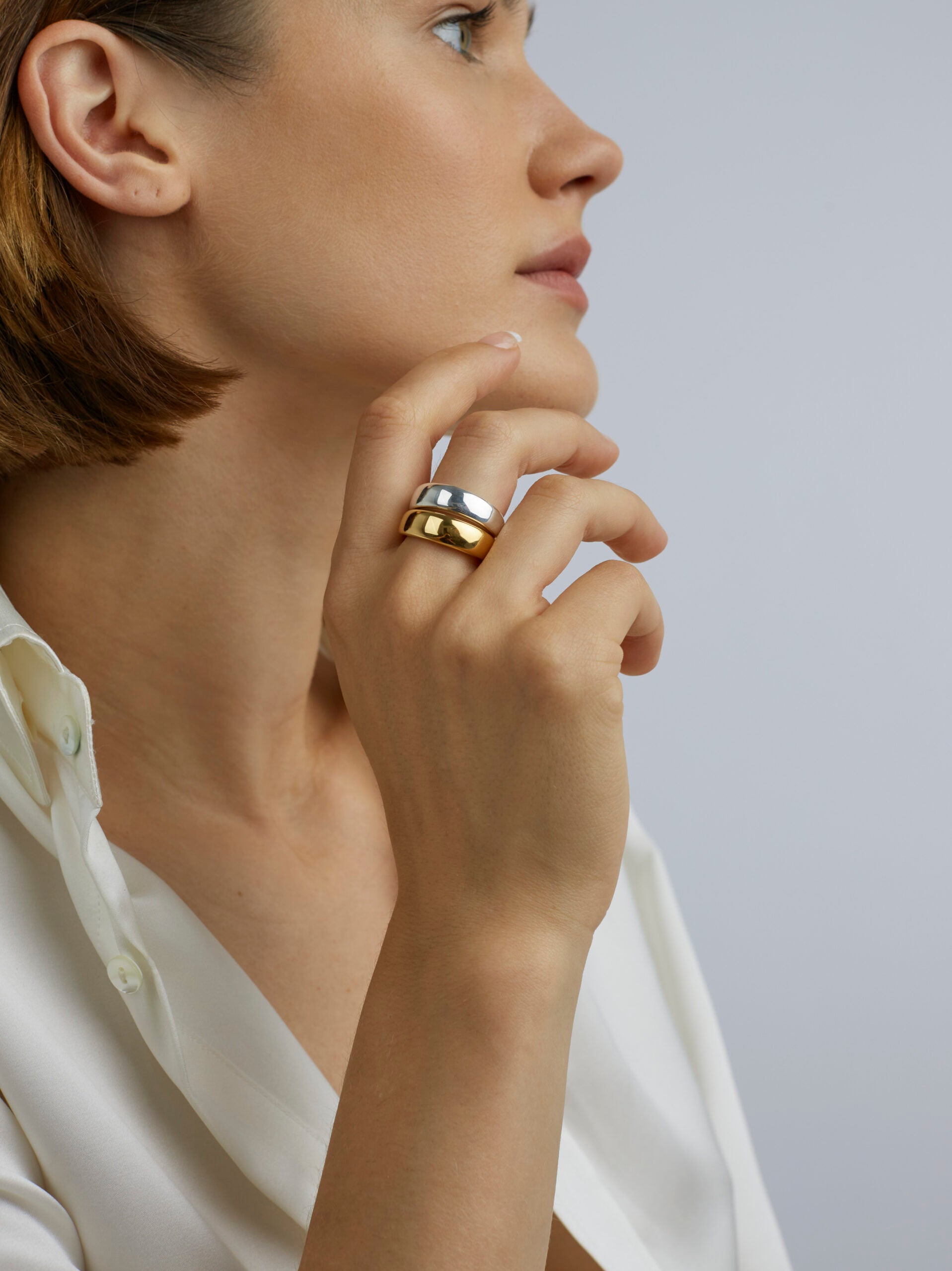 Slim Gold Band Ring