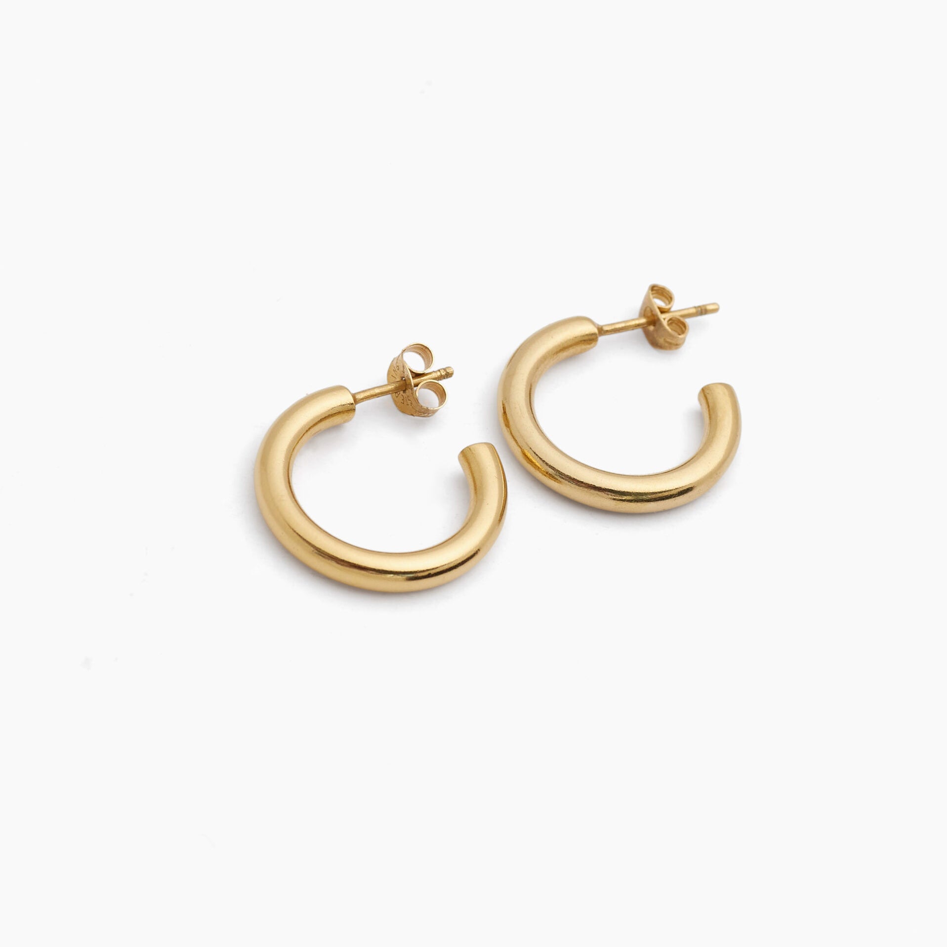 Small Gold Hoop Earrings