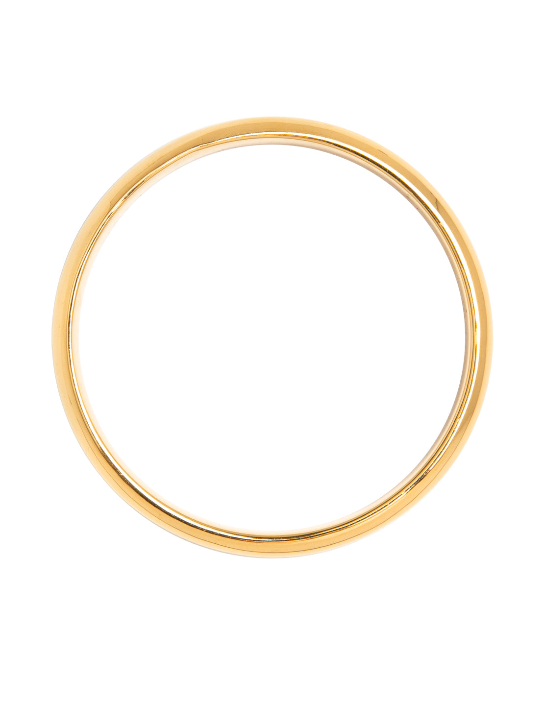 Gold Square Edge Bangle
