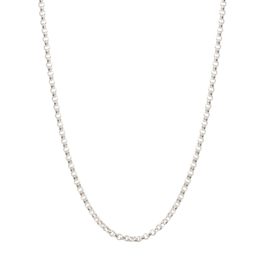 Chunky Silver Belcher Chain