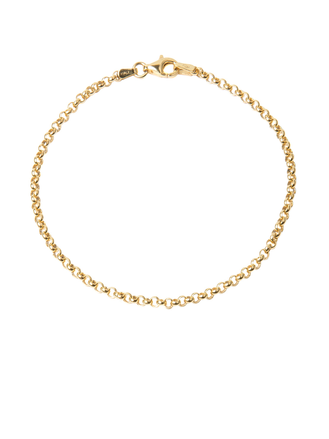 Gold Belcher Chain Bracelet