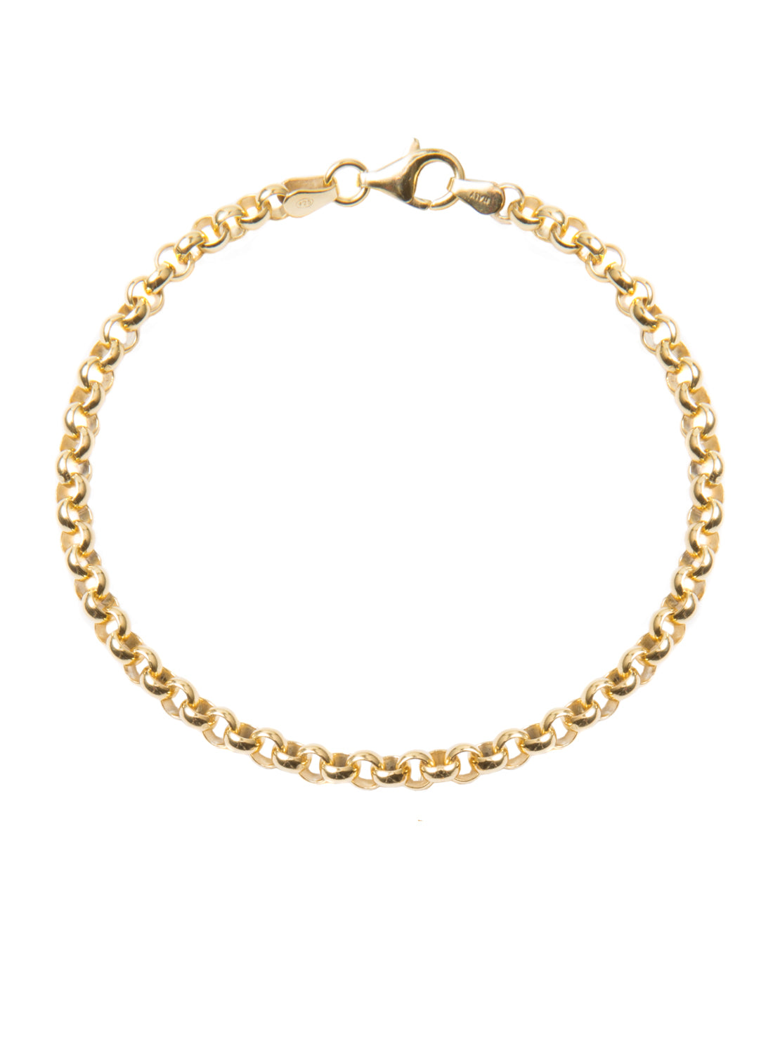 Gold Chunky Linked Bracelet