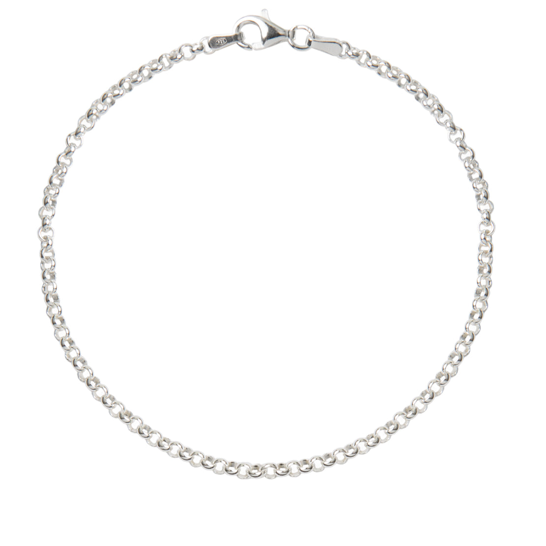 Fine Silver Belcher Bracelet