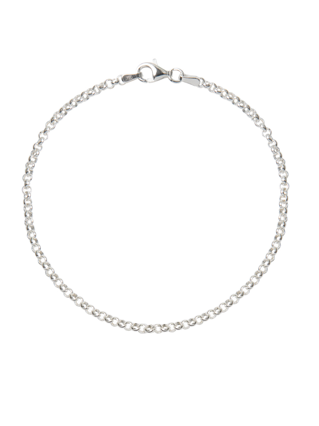 Silver Belcher Chain Bracelet