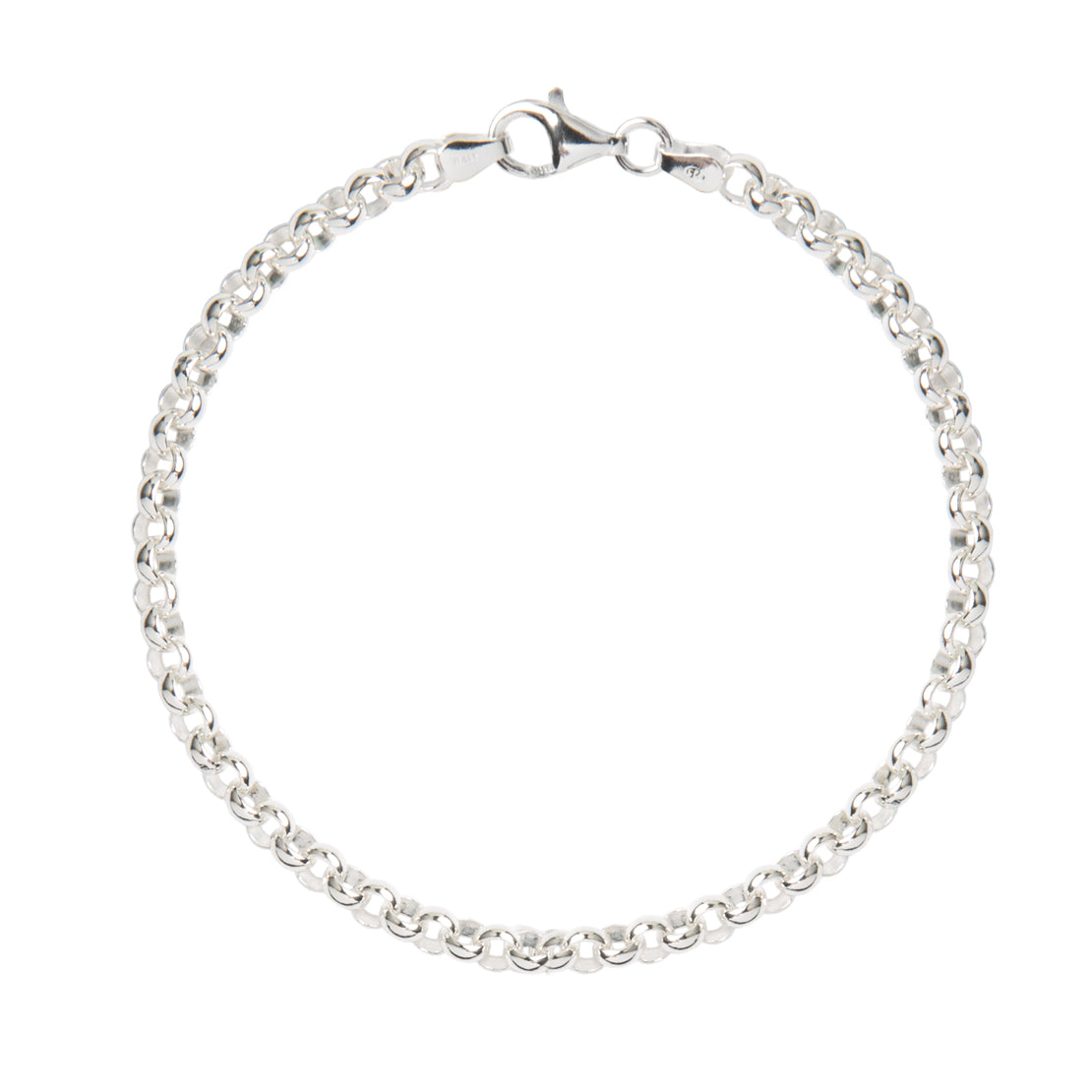 Silver Belcher Bracelet